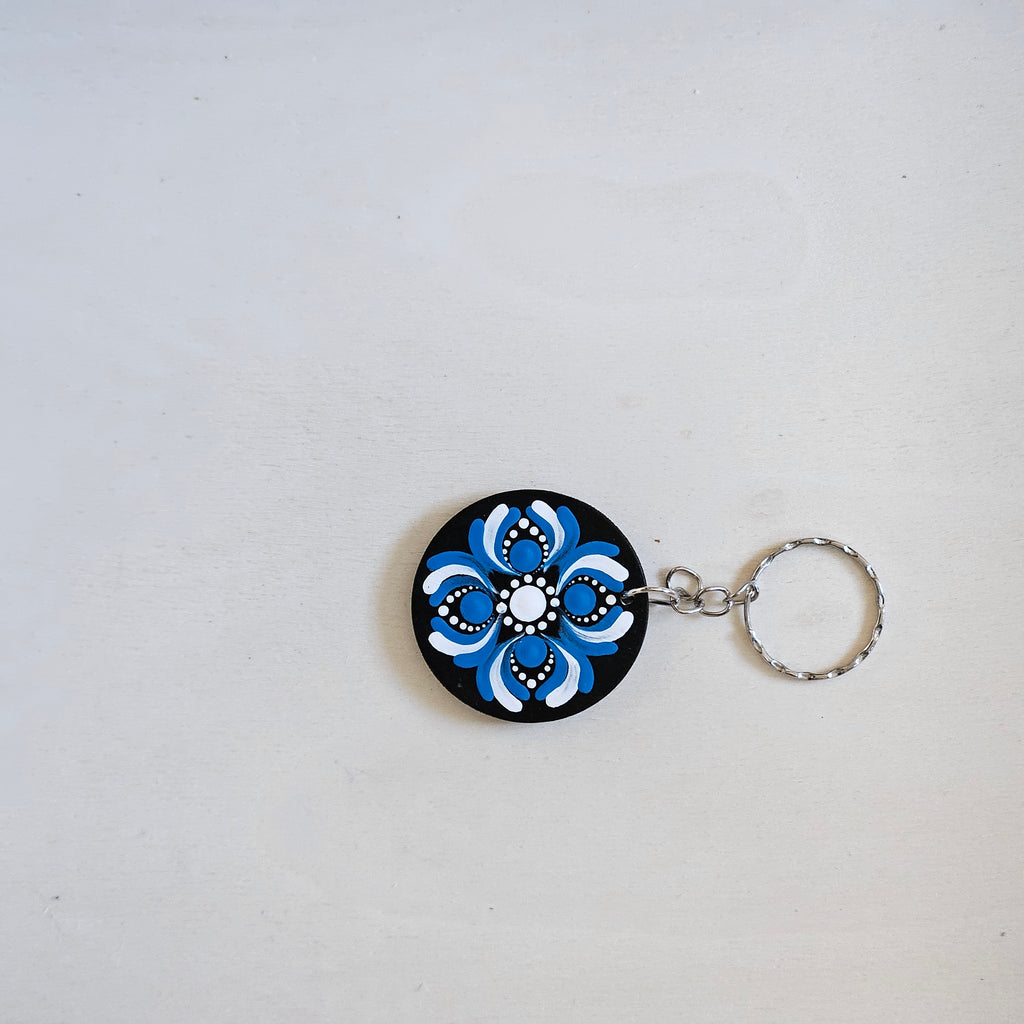 Dot Mandala Keychain