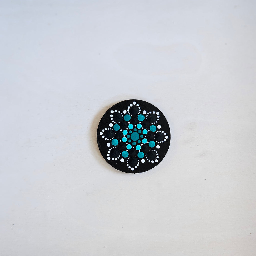 Dot Mandala Fridge Magnet