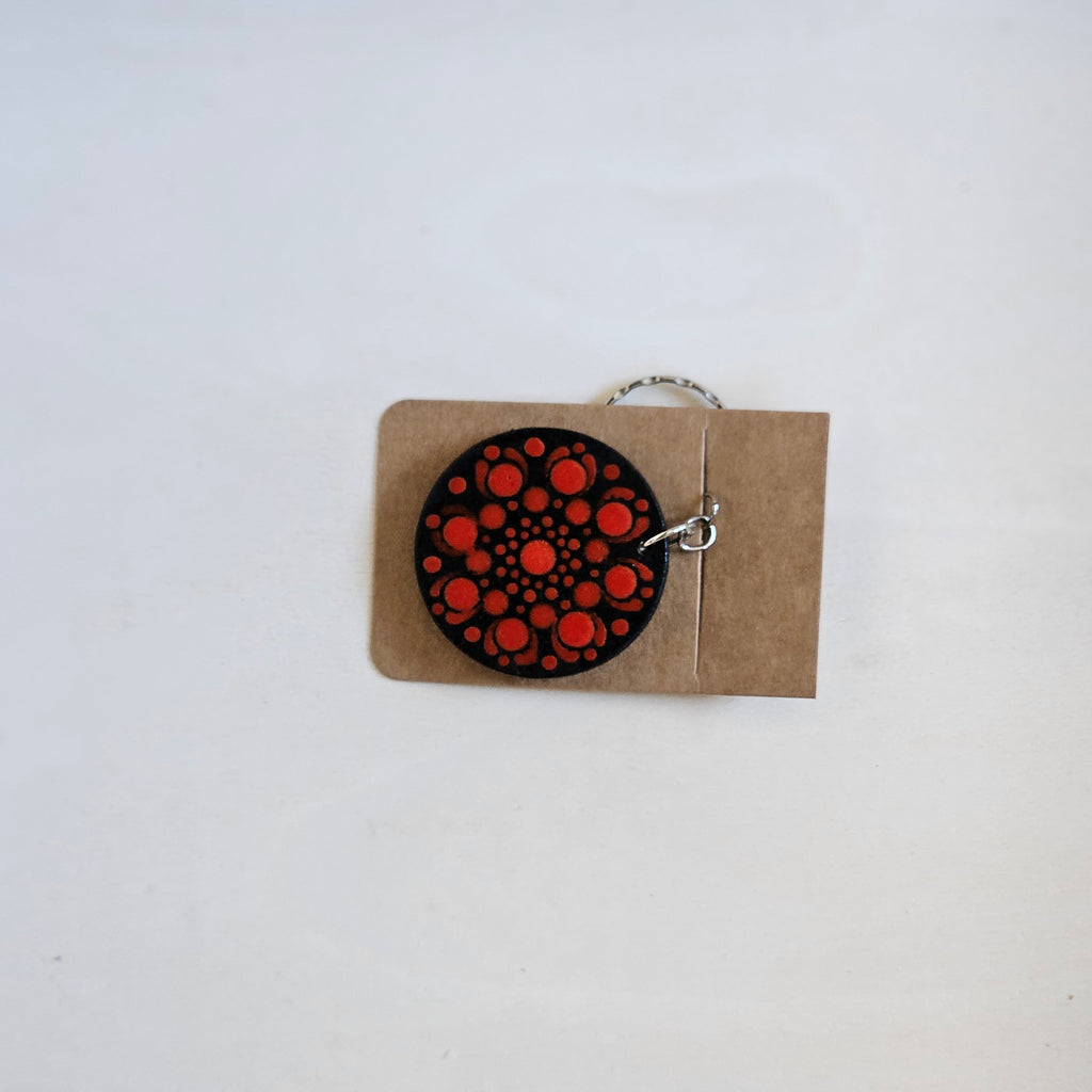 Dot Mandala Keychain