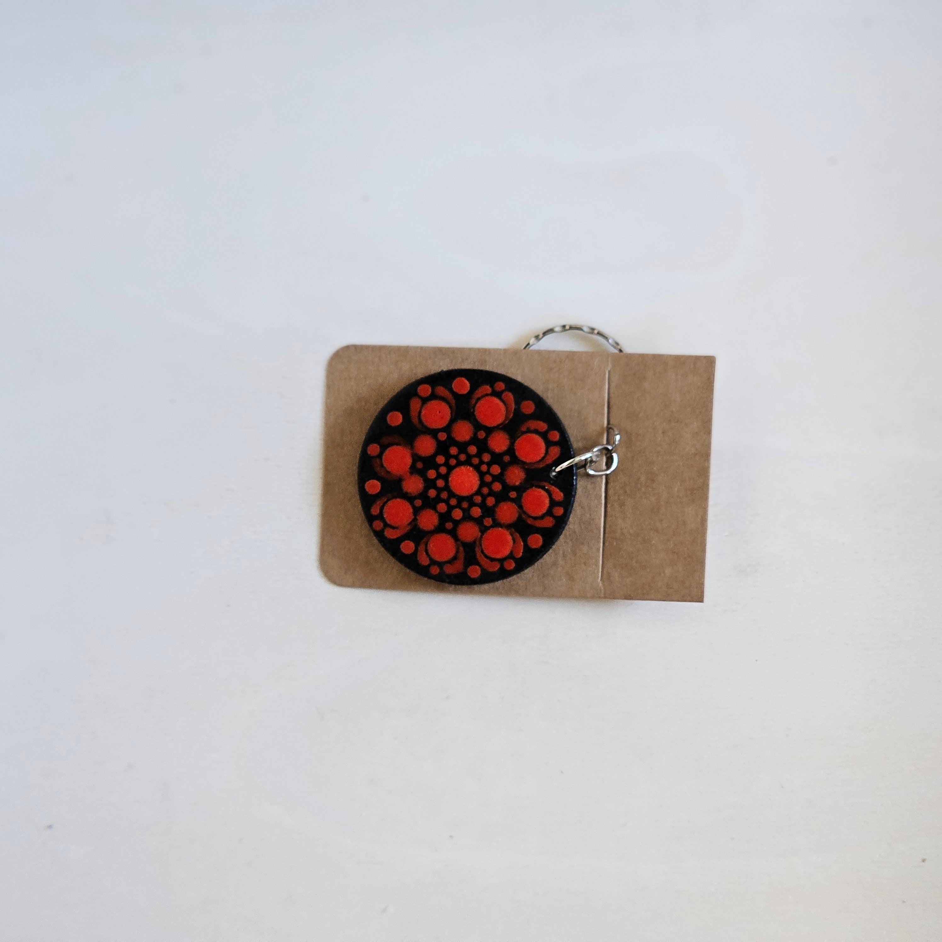 Dot Mandala Keychain