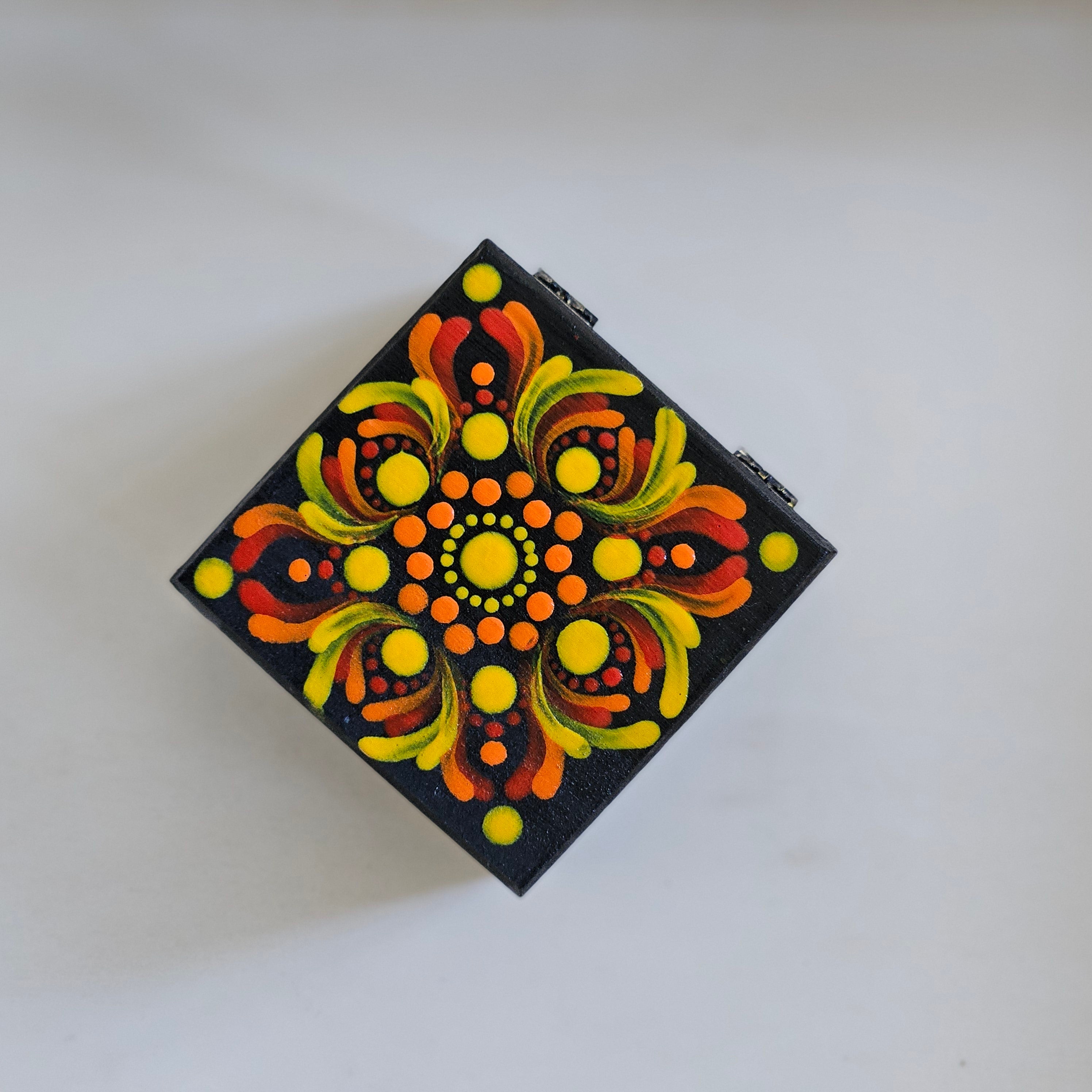 Dot Mandala Jewellery Box