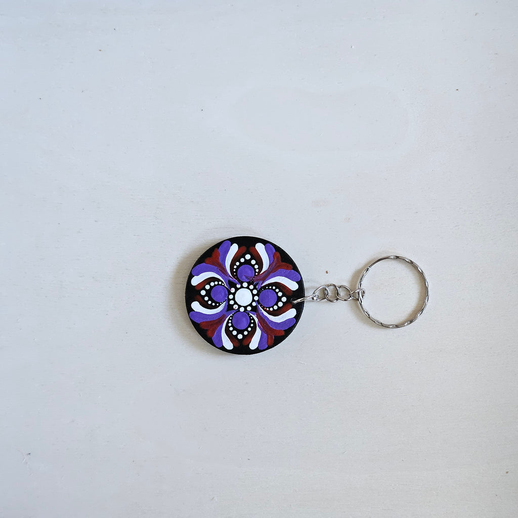 Dot Mandala Keychain
