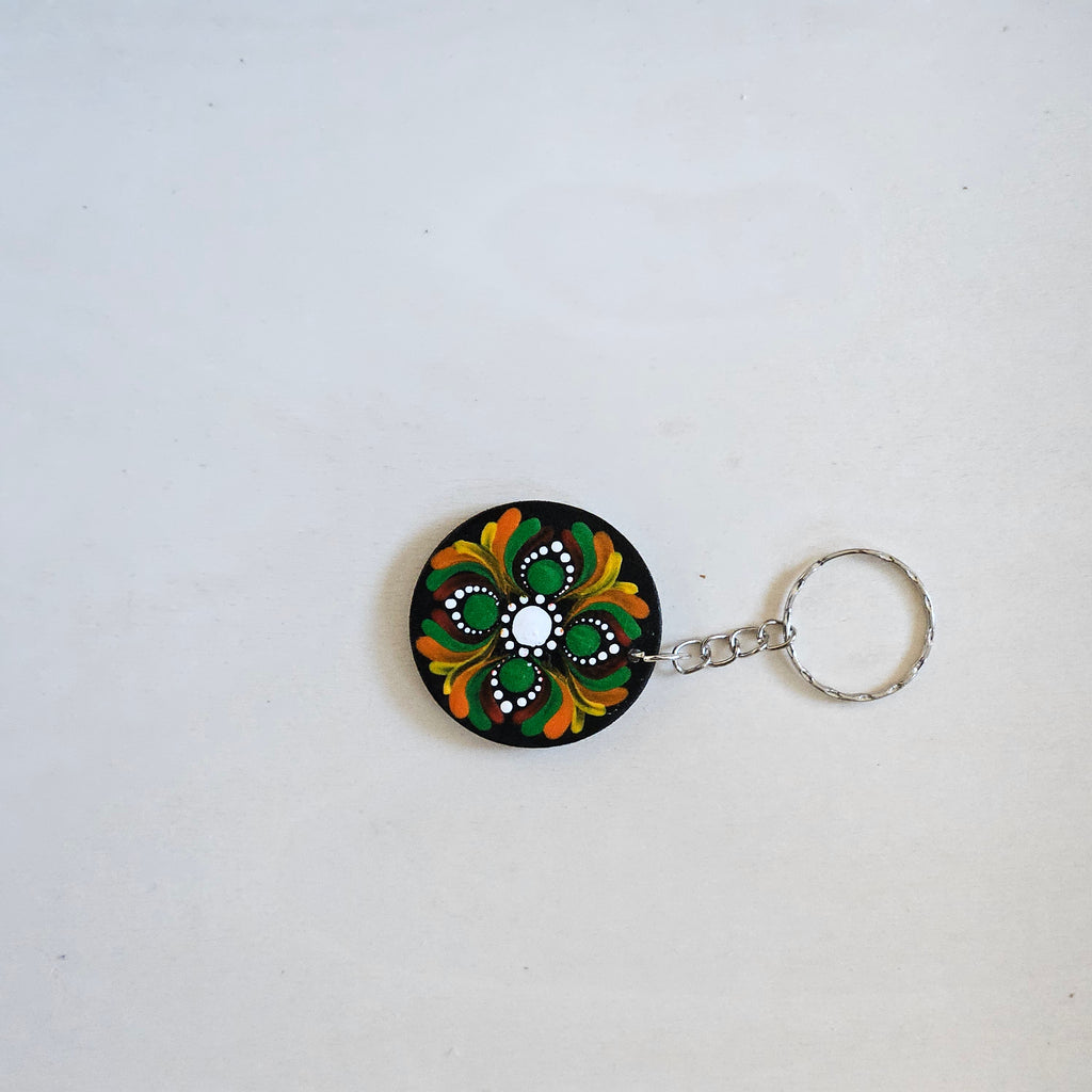 Dot Mandala Keychain