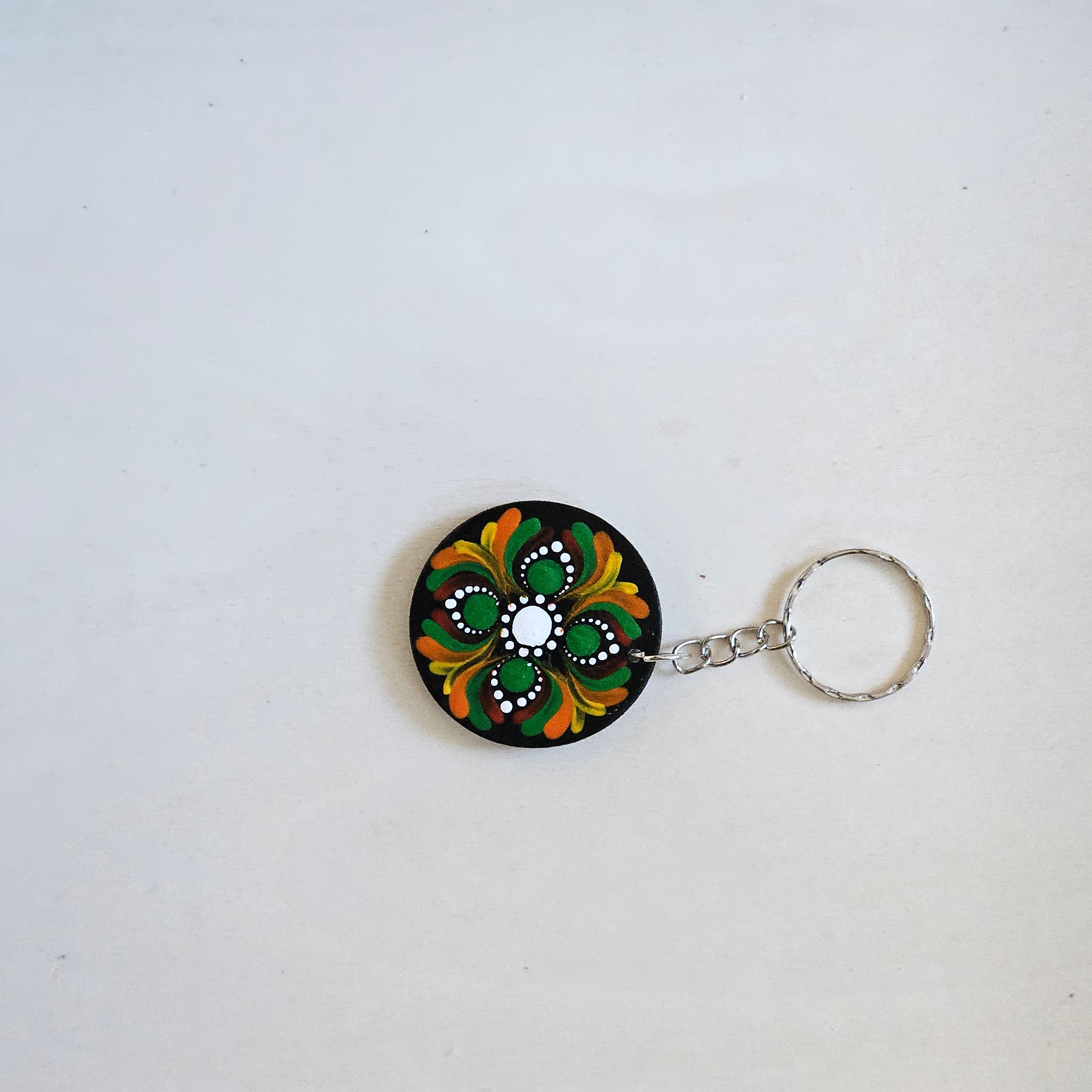 Dot Mandala Keychain