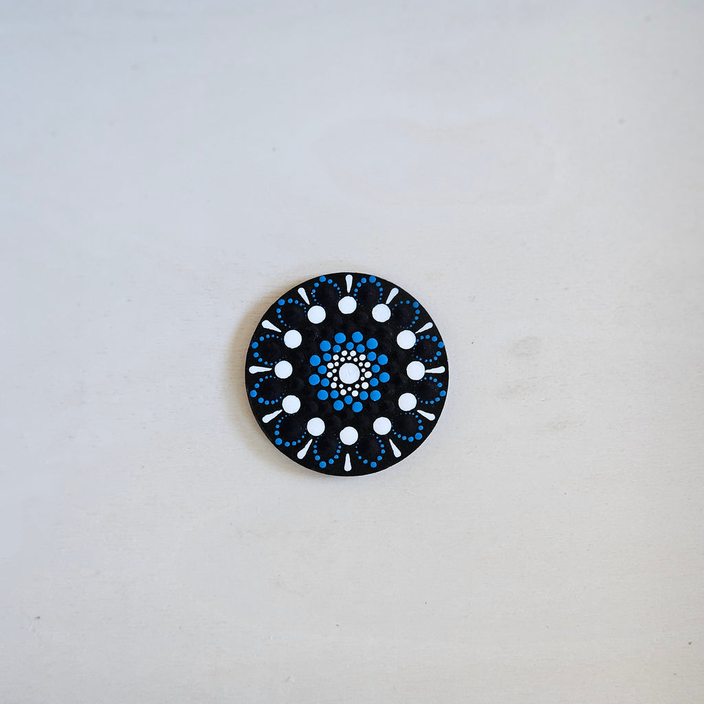 Dot Mandala Fridge Magnet