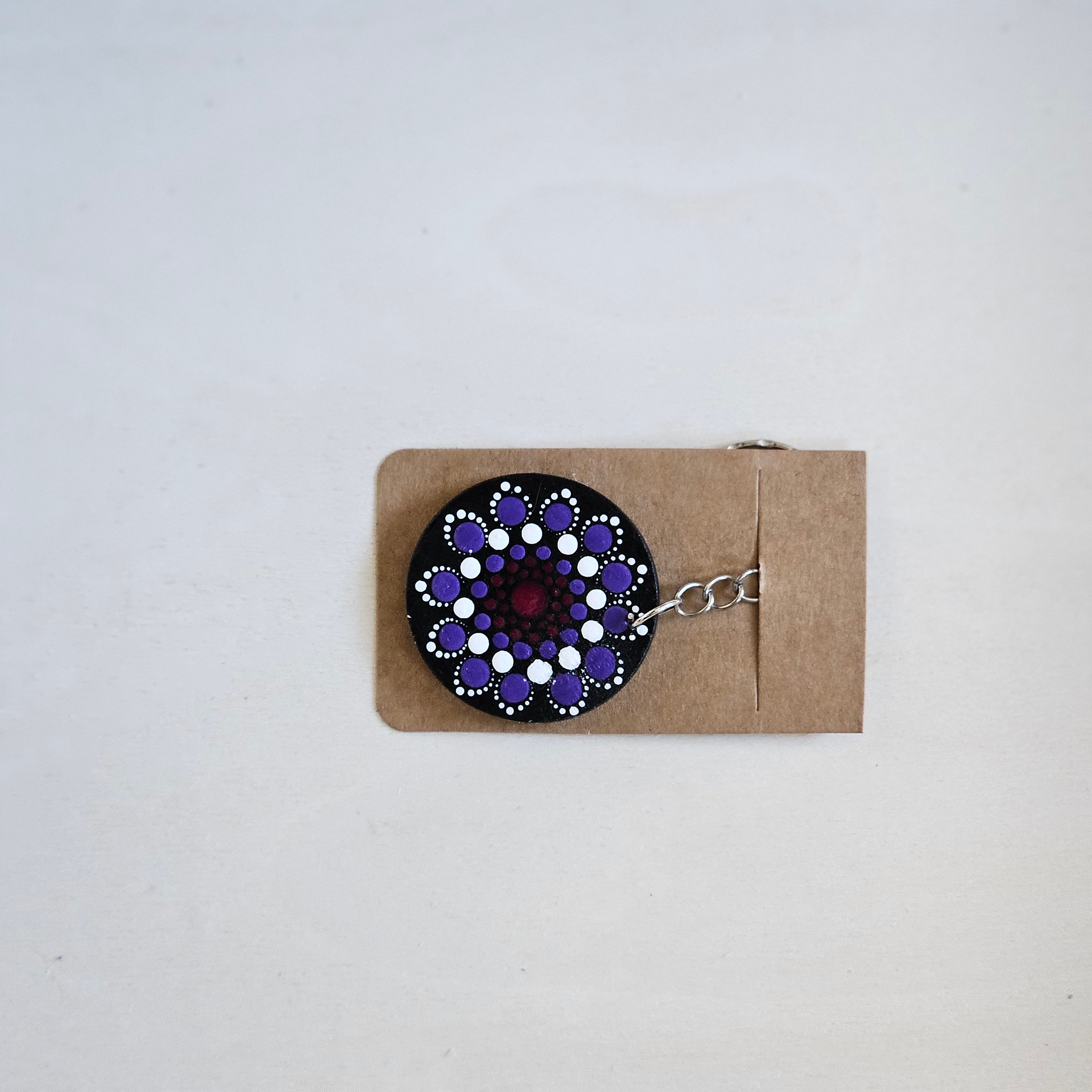 Dot Mandala Keychain
