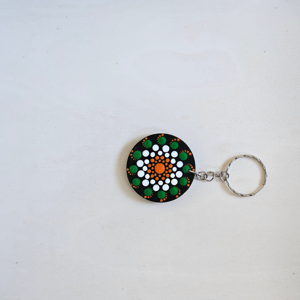 Dot Mandala Keychain