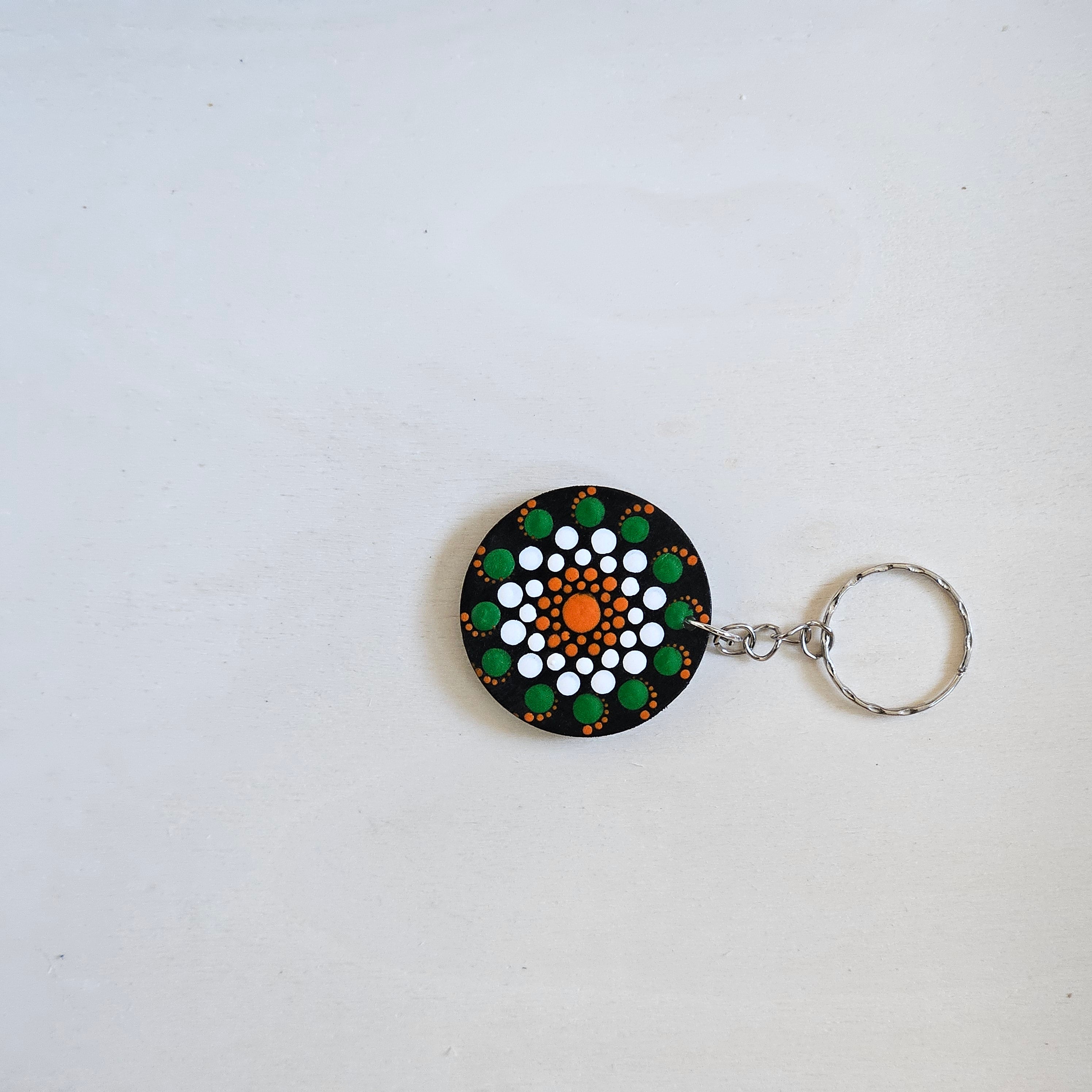 Dot Mandala Keychain