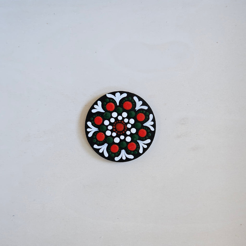 Dot Mandala Fridge Magnet