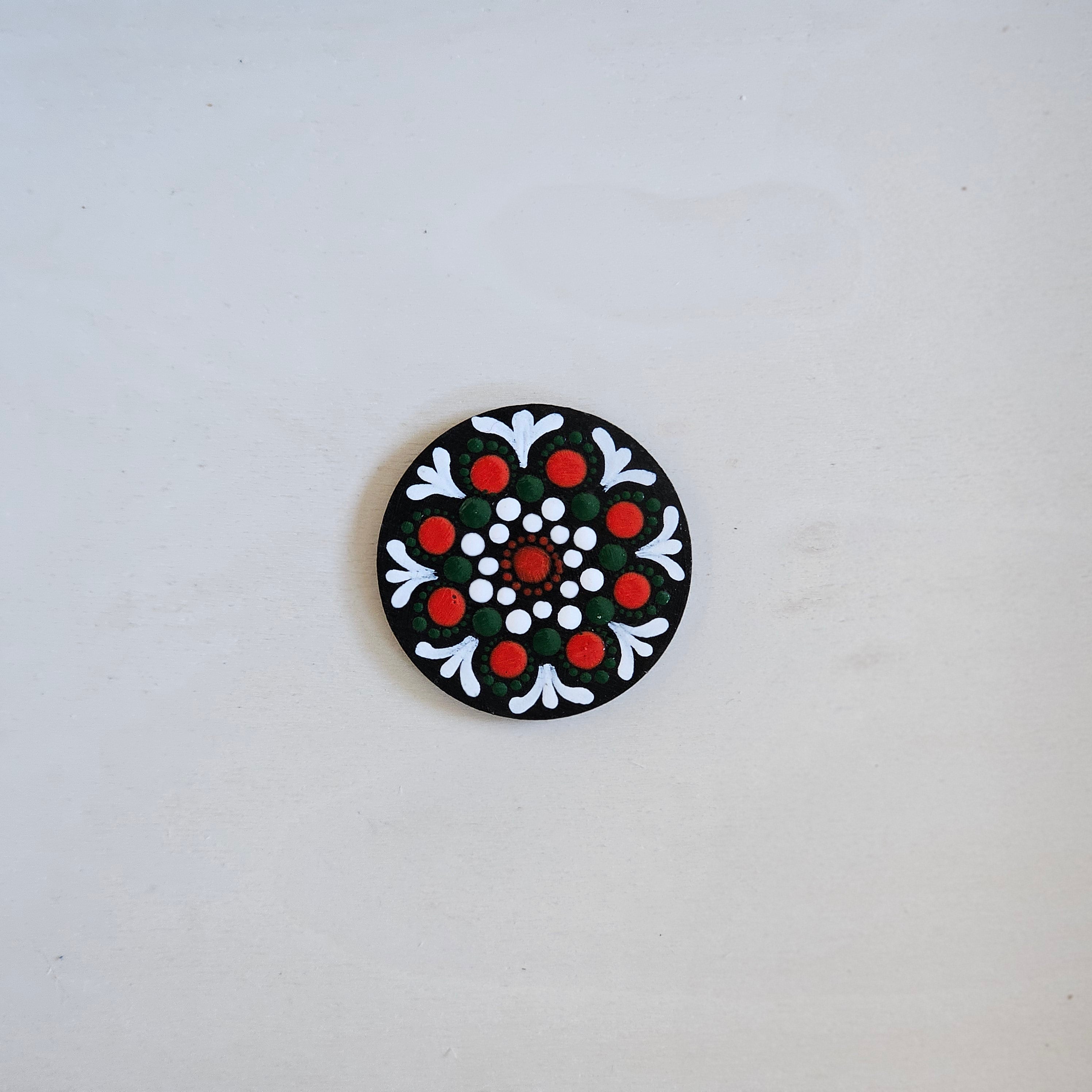 Dot Mandala Fridge Magnet