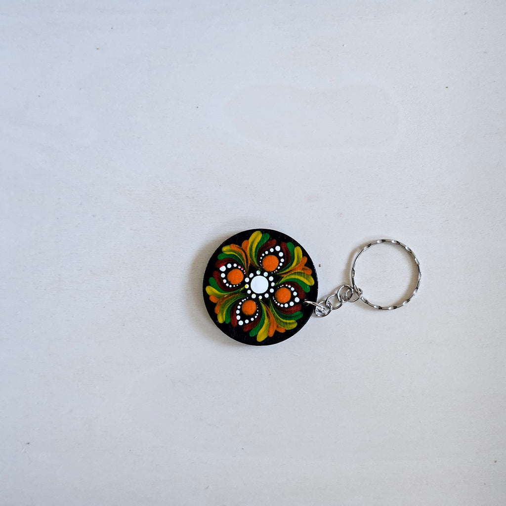 Dot Mandala Keychain