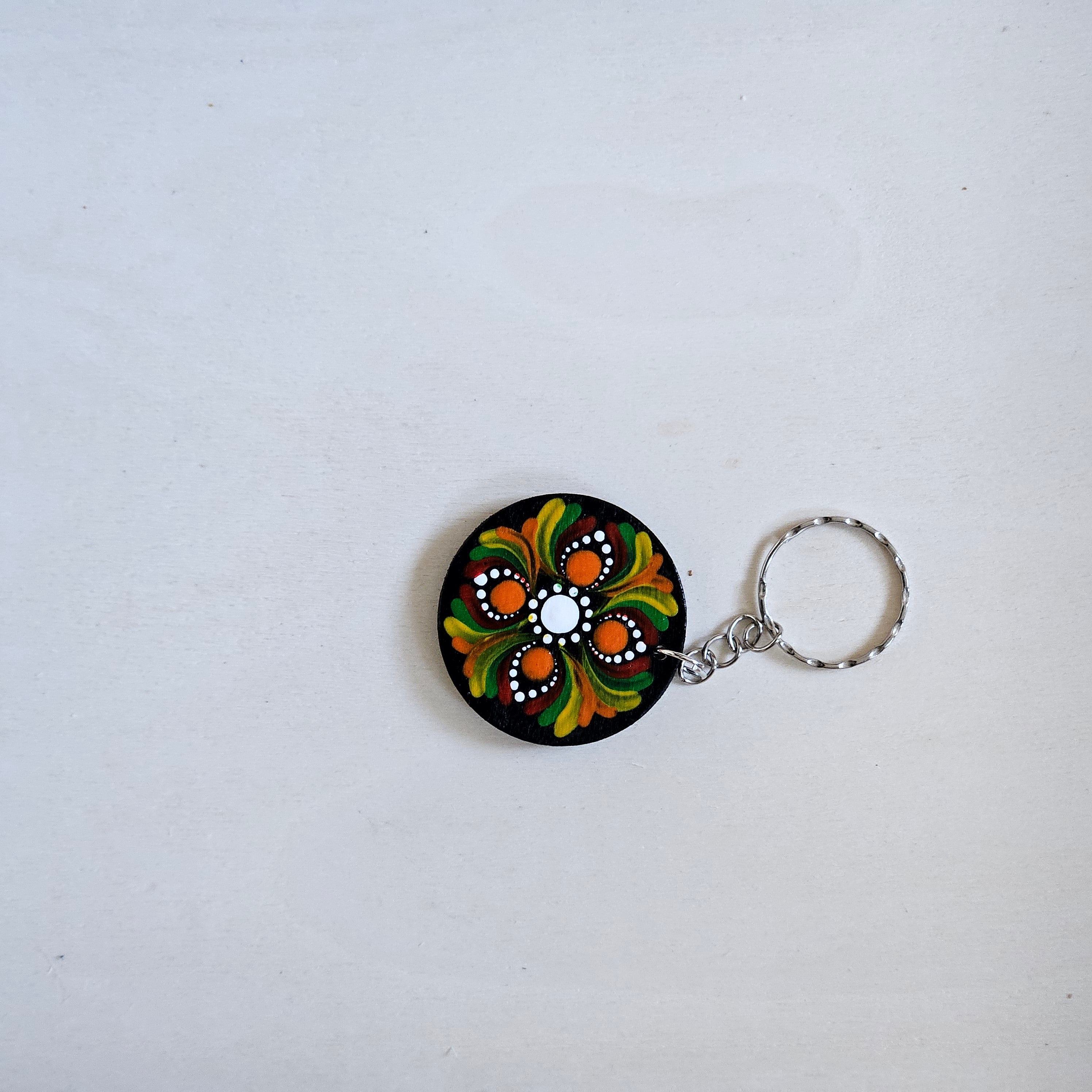 Dot Mandala Keychain