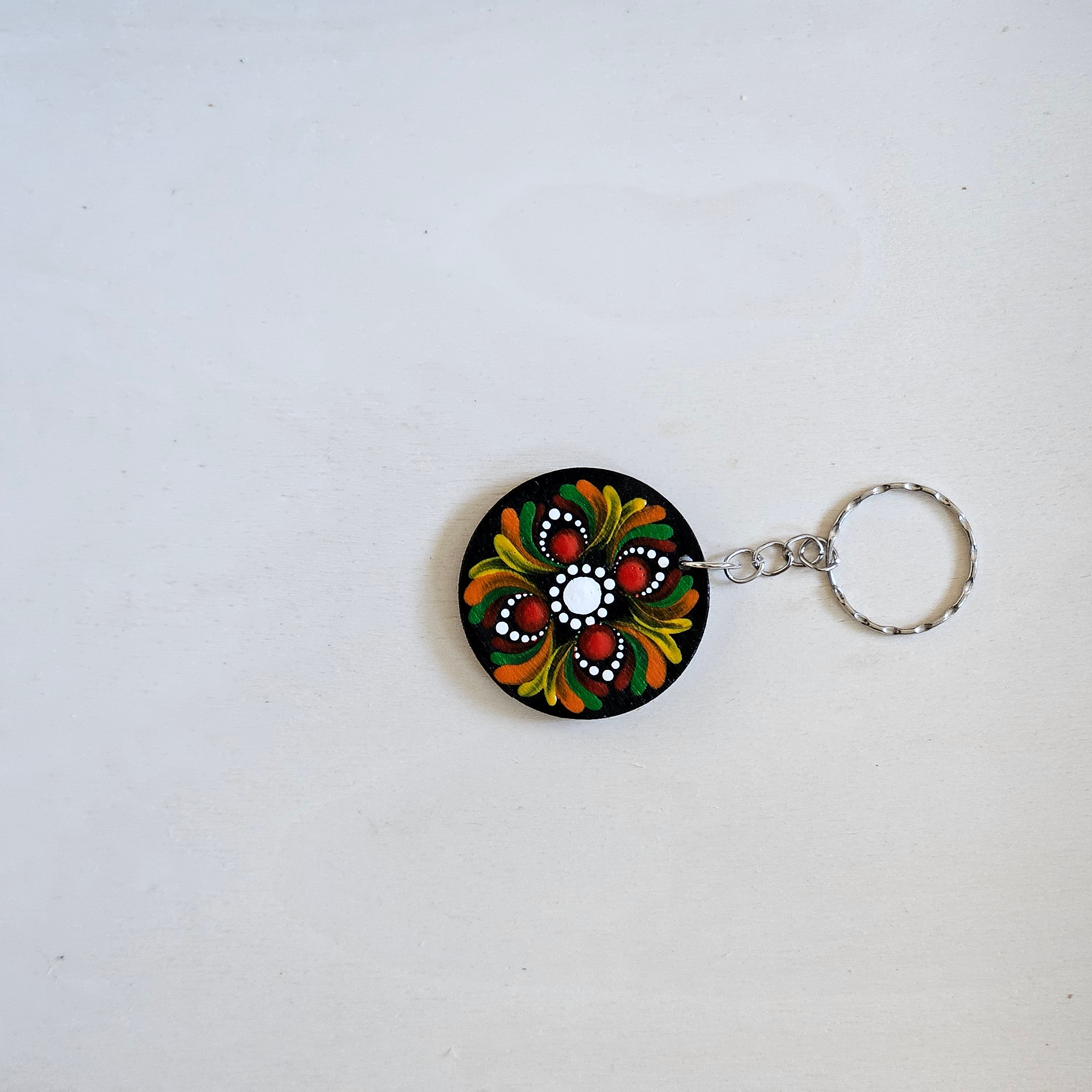 Dot Mandala Keychain