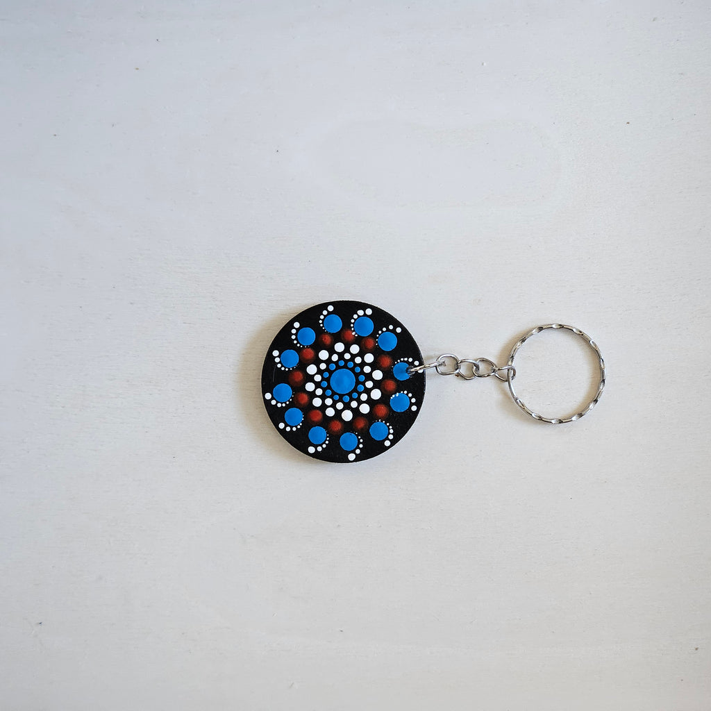 Dot Mandala Keychain