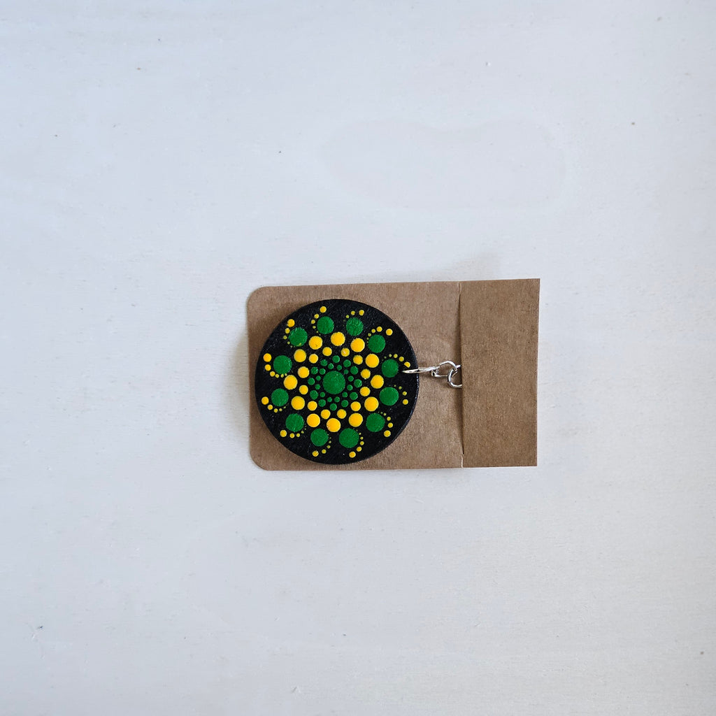 Dot Mandala Keychain