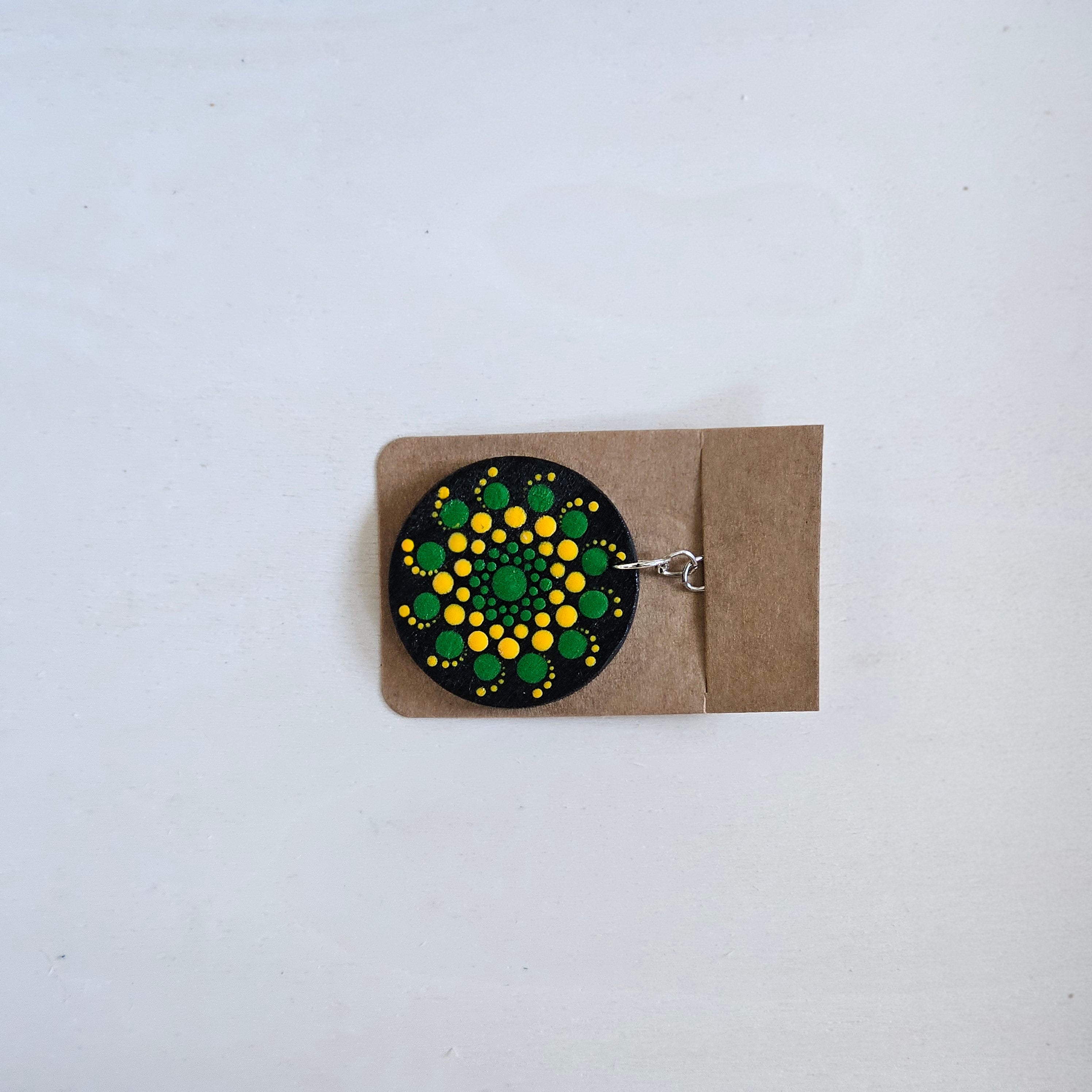 Dot Mandala Keychain