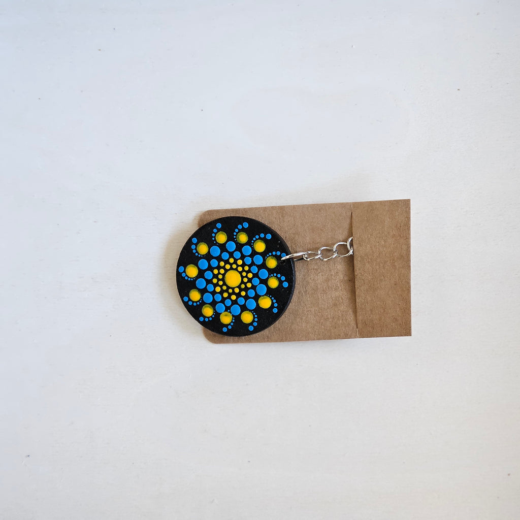 Dot Mandala Keychain