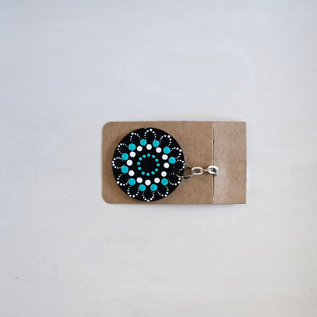 Dot Mandala Keychain