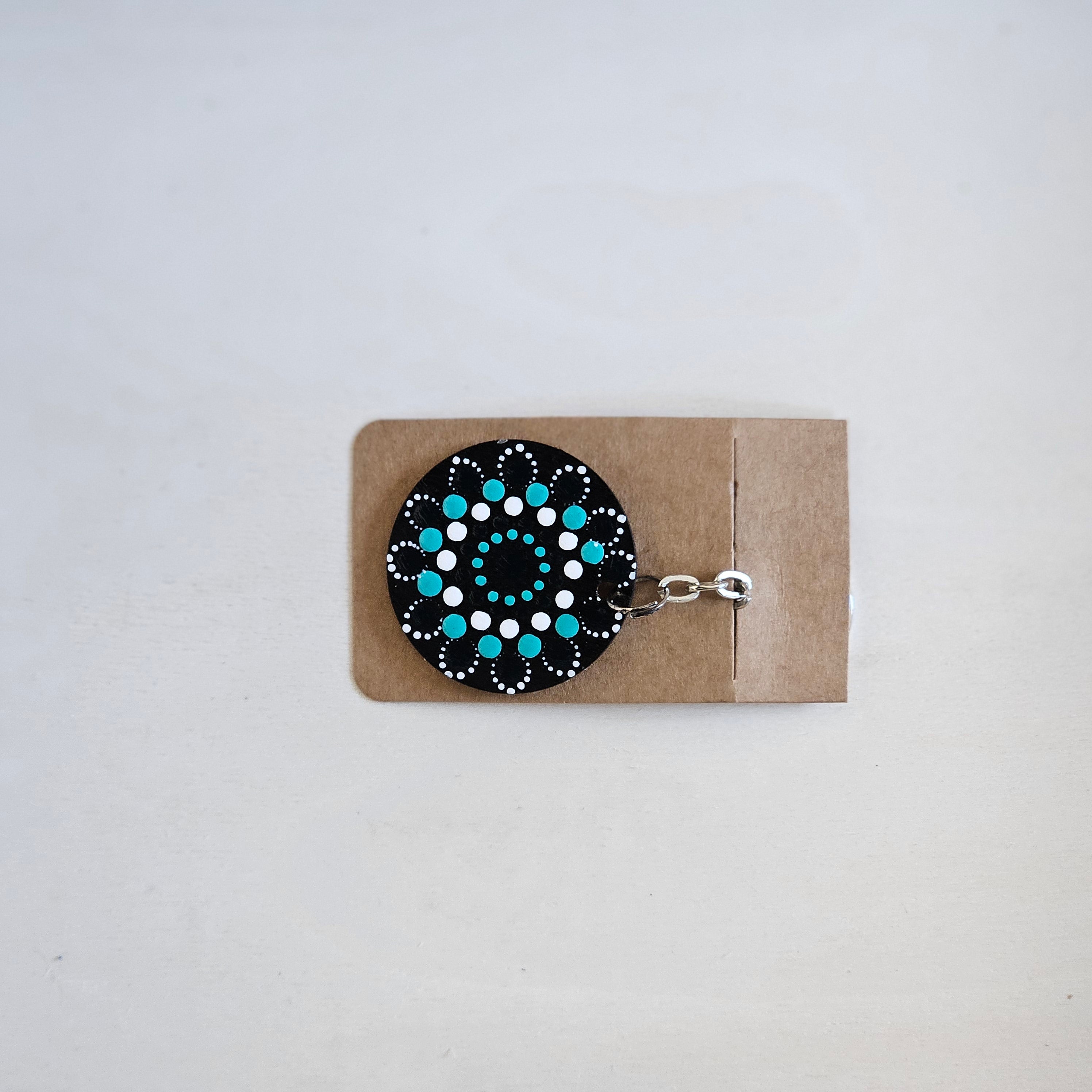 Dot Mandala Keychain