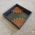 Dot Mandala Rectangle Tray | Artisan Décor