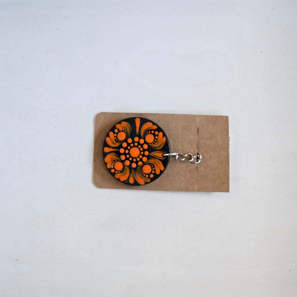 Dot Mandala Keychain
