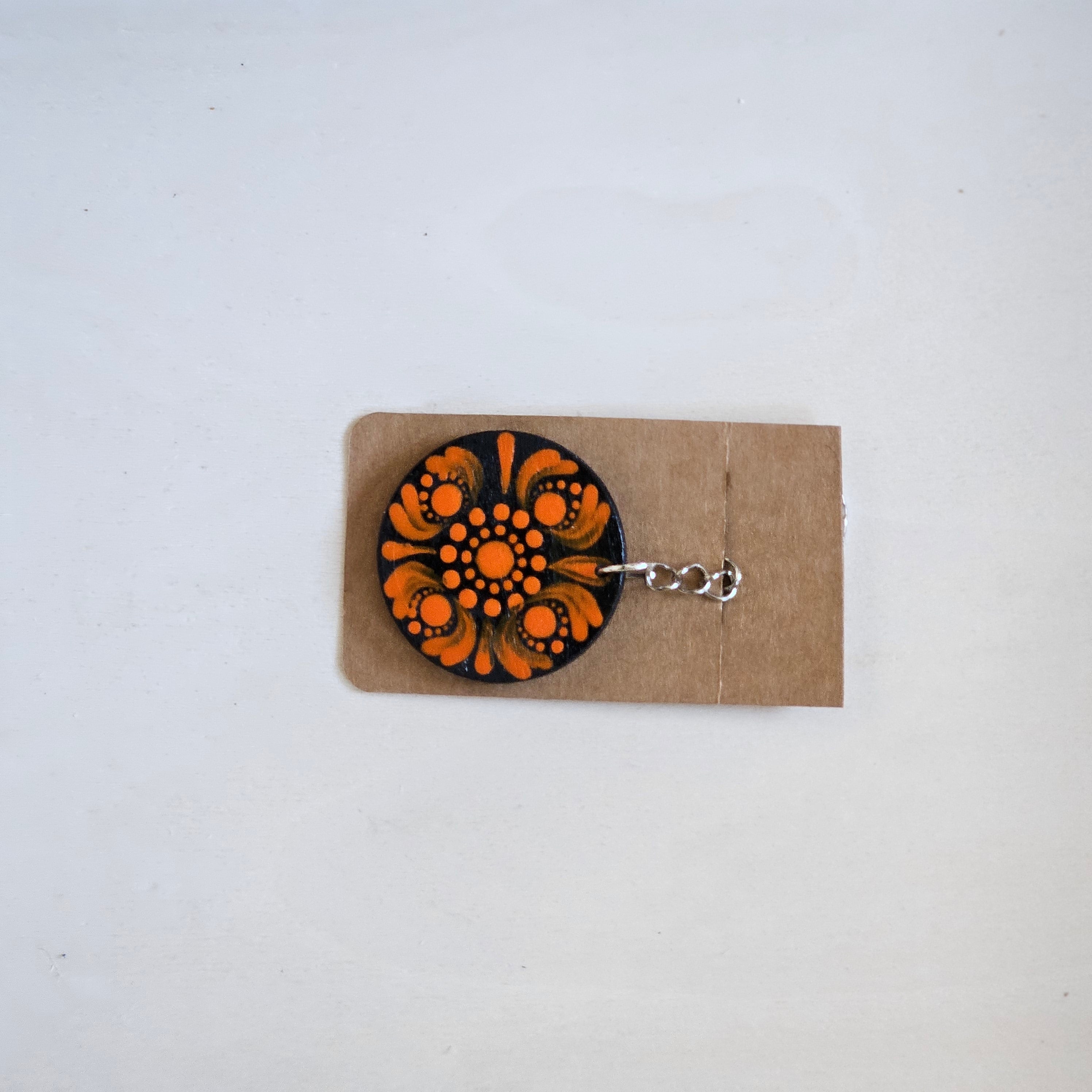 Dot Mandala Keychain