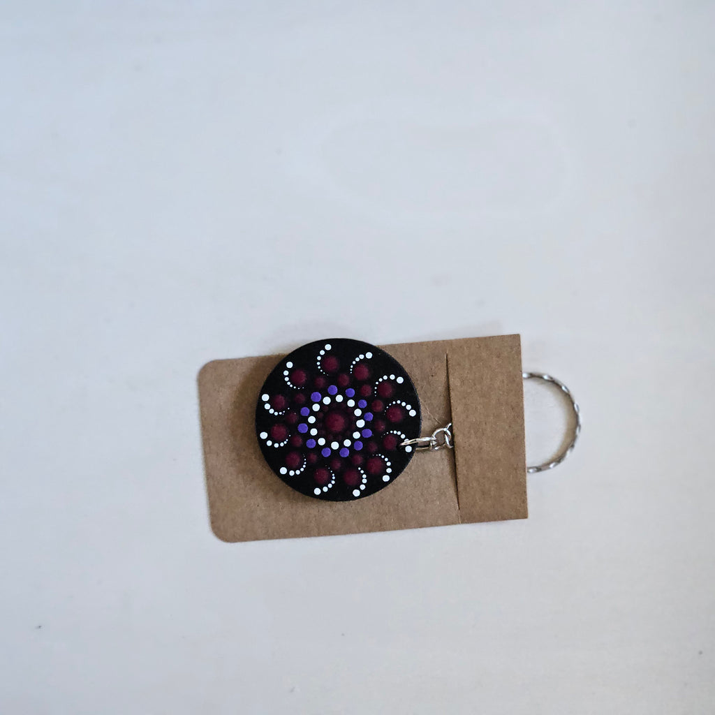 Dot Mandala Keychain