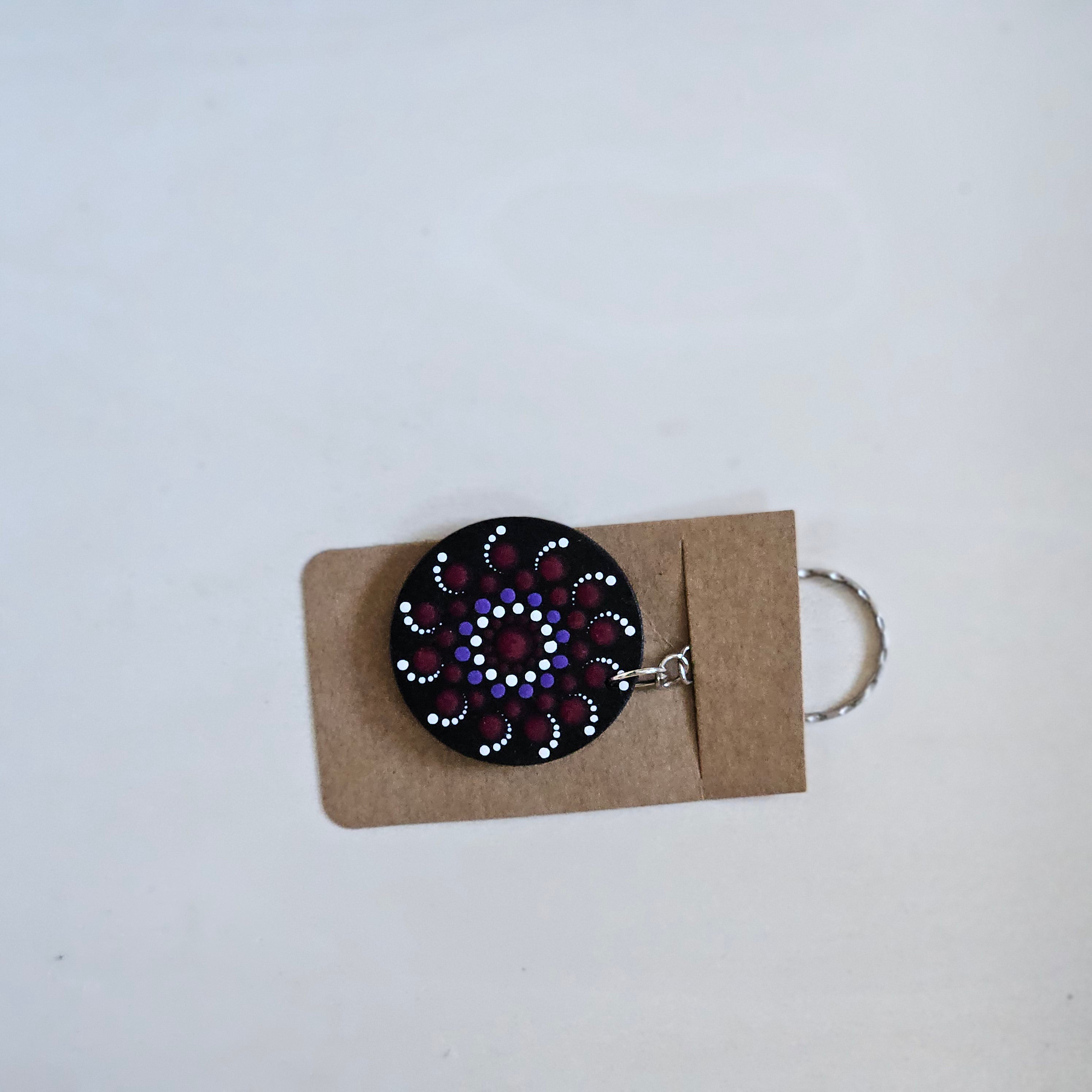 Dot Mandala Keychain